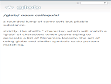 Tablet Screenshot of glob.com.au