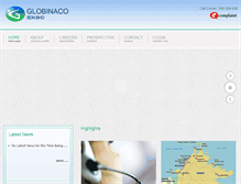 Tablet Screenshot of glob.com.my